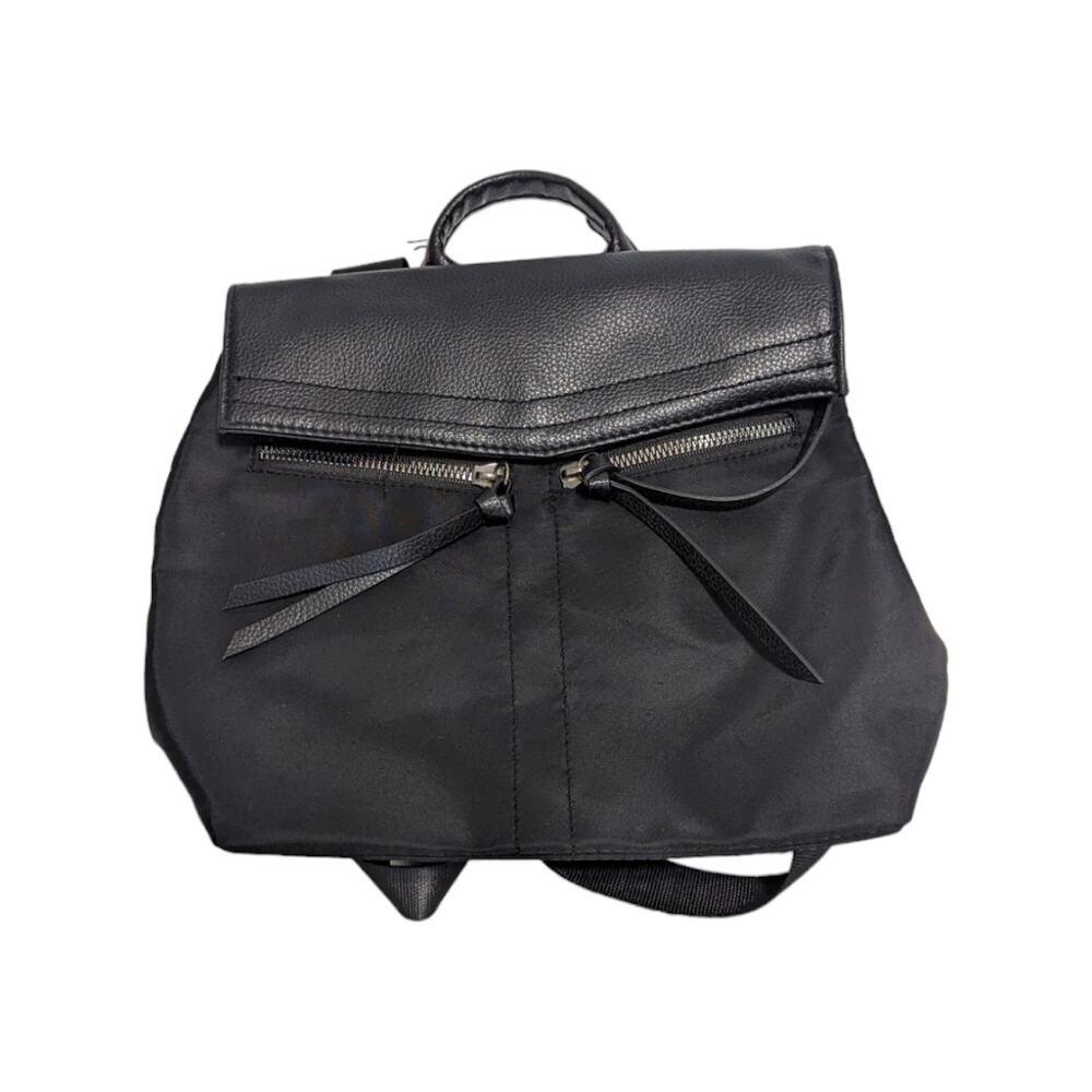 Botkier Trigger Mini Backpack Black Nylon New York Womens Travel School Classic